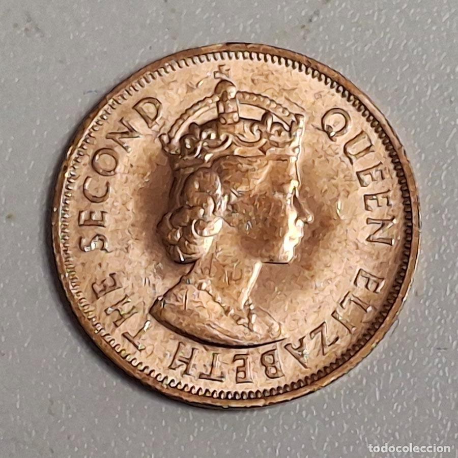 Monedas antiguas de &Aacute;frica: 5 centavos de Mauricio del a&ntilde;o 1969, Mauritius