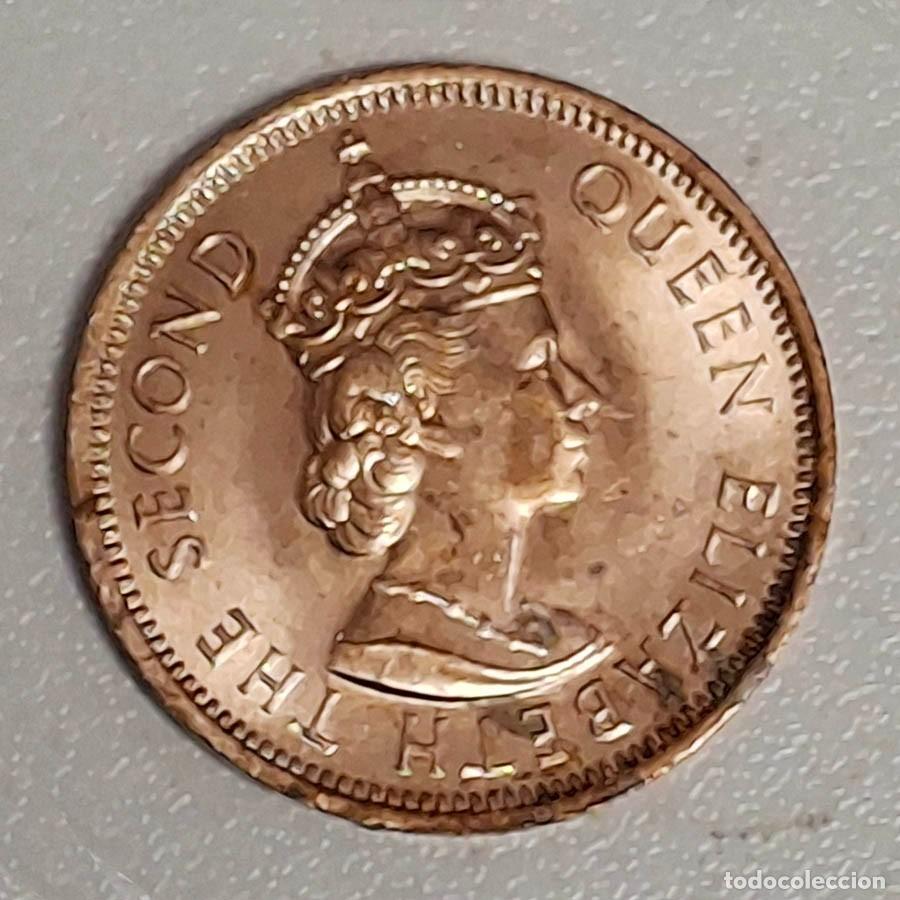 Monedas antiguas de &Aacute;frica: 2 centavos de Mauricio del a&ntilde;o 1969, Mauritius