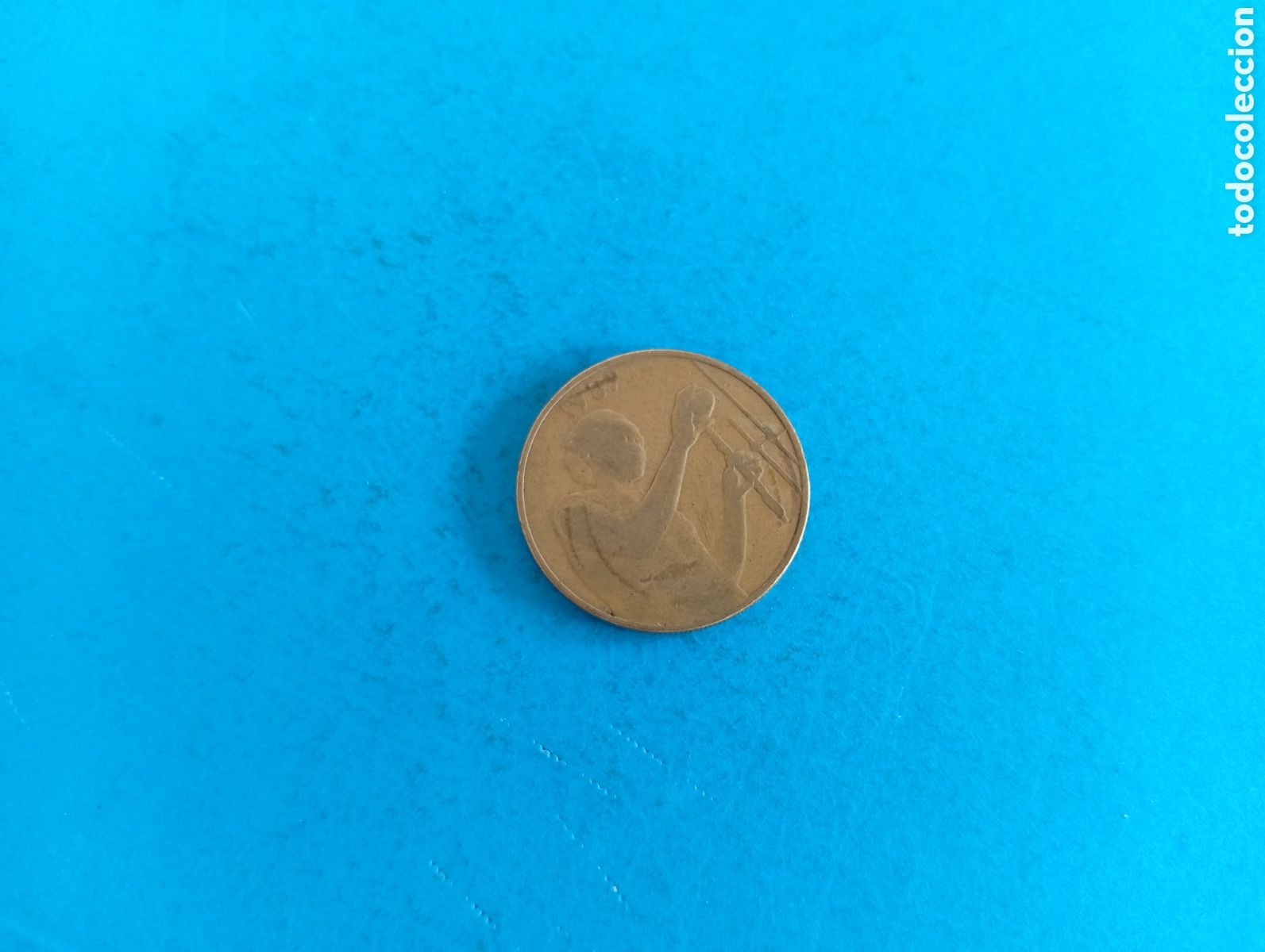 Monedas antiguas de &Aacute;frica: 25 francos &Aacute;frica Oeste 1987