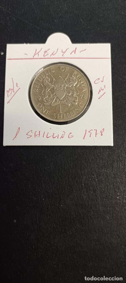 Monedas antiguas de &Aacute;frica: KENYA 1 SHILLING 1978 BC KM=14 (CUPRONIQUEL)