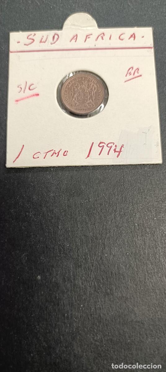 Monedas antiguas de &Aacute;frica: SUDAFRICA 1 CENTIMO 1994 S/C KM=132 (BRONCE)BILINGUE