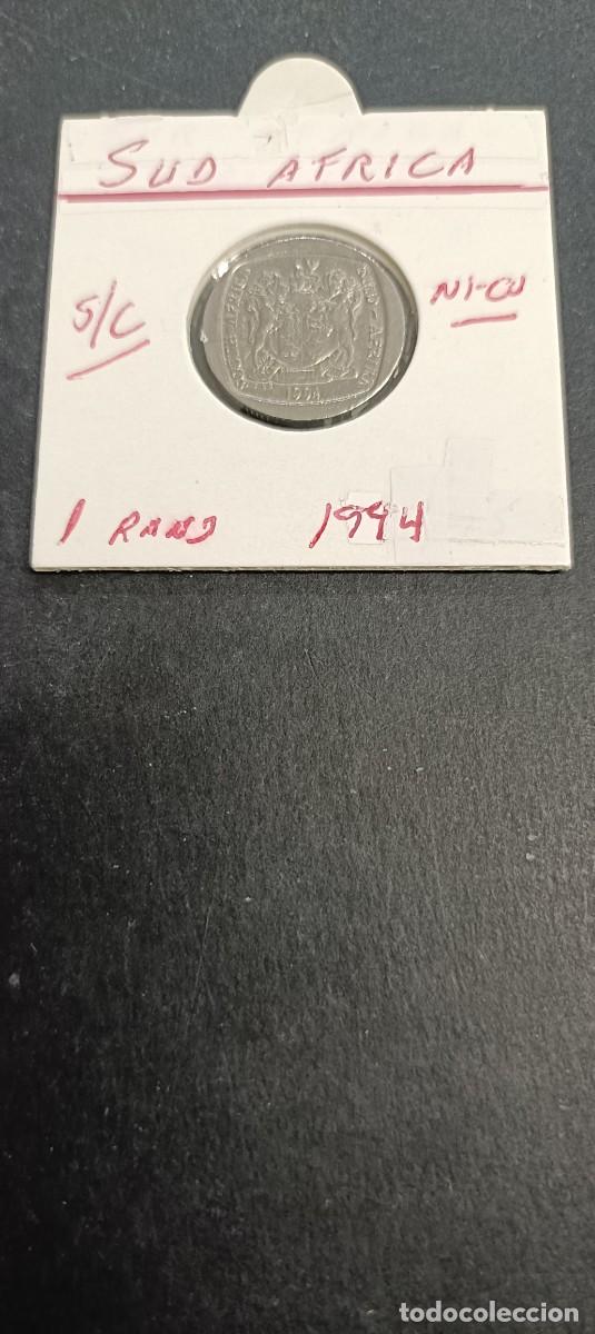 Monedas antiguas de &Aacute;frica: SUDAFRICA 1 RAND 1994 S/C KM=138 (CUPRONIQUEL)BILINGUE