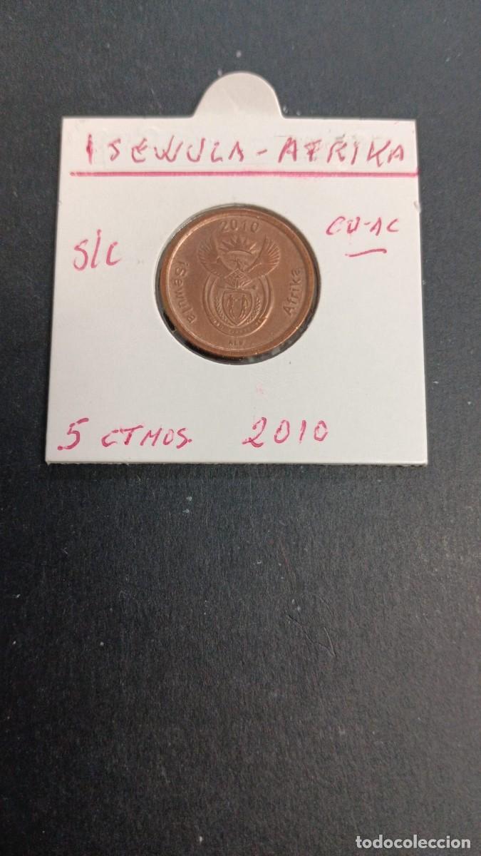 Monedas antiguas de &Aacute;frica: SUDAFRICA 5 CENTIMOS 2010 S/C KM=493 (COBRE-ACERO)ISEWULA-AFRIKA