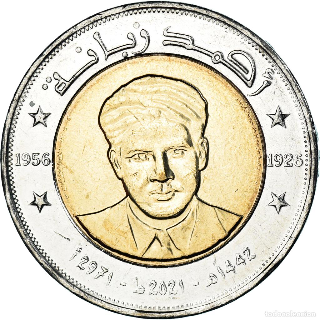 Monedas antiguas de &Aacute;frica: [#1148673] Moneda, Algeria, 200 Dinars, 2020-2021, Ahmed Zabana., SC, Bimet&aacute;lico