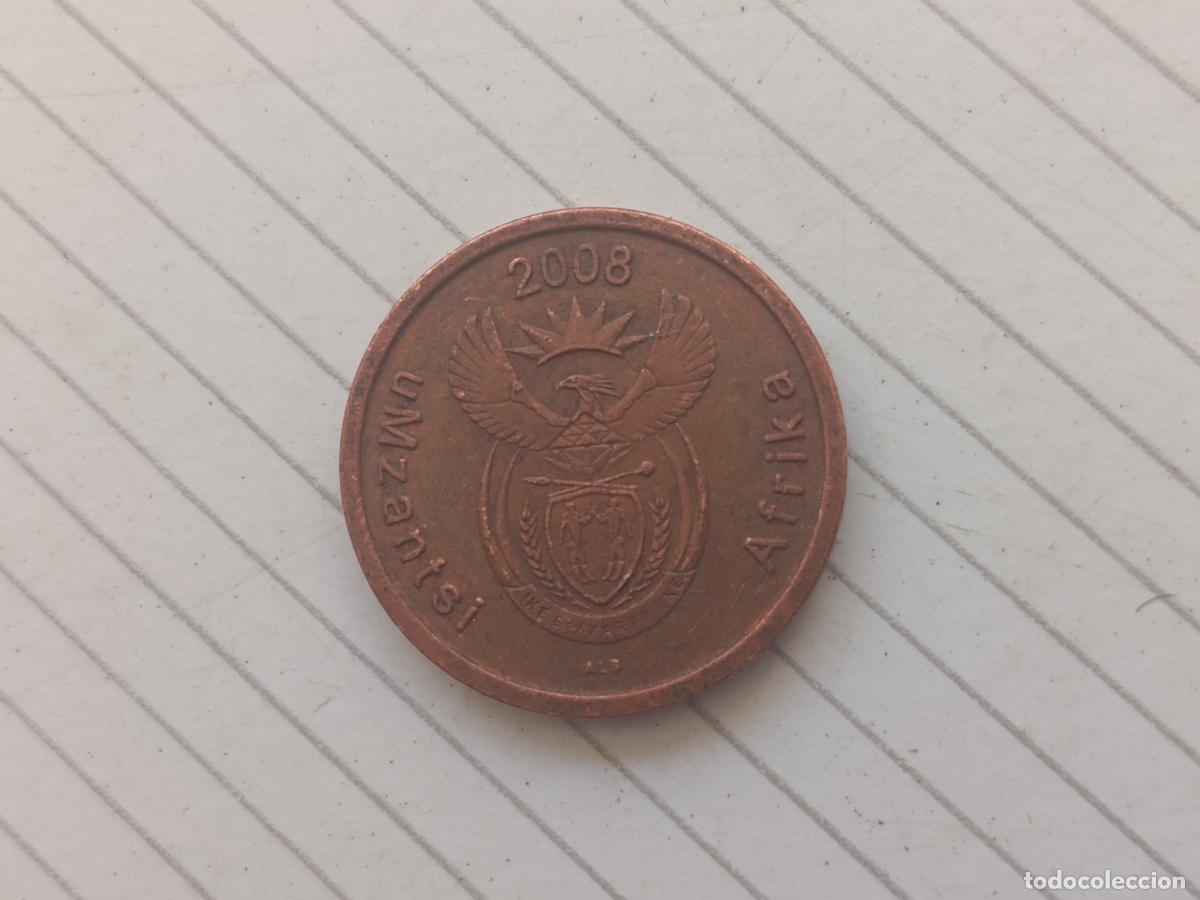 Monedas antiguas de &Aacute;frica: 5 CENTS 2008 SOUTH AFRICA