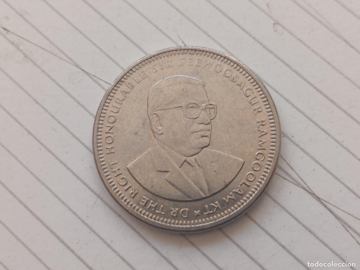 Monedas antiguas de &Aacute;frica: Islas Mauricio. 1 rupia 2016
