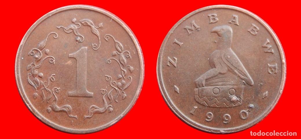 Monedas antiguas de &Aacute;frica: 1 CENTAVO 1990 ZIMBABUE ZIMBABWE-150173