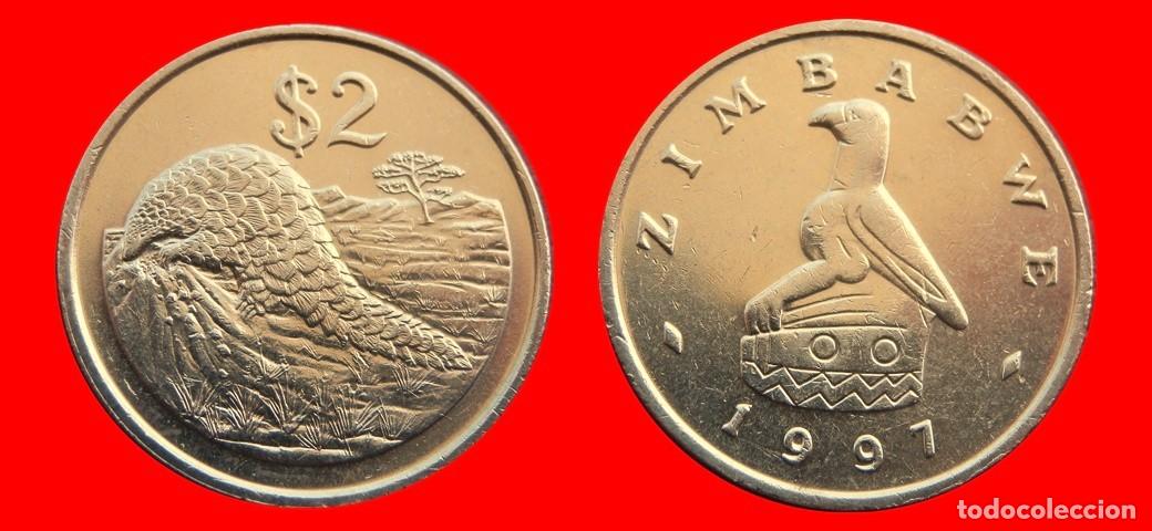 Monedas antiguas de &Aacute;frica: 2 DOLARES 1997 ZIMBABUE ZIMBABWE-150180