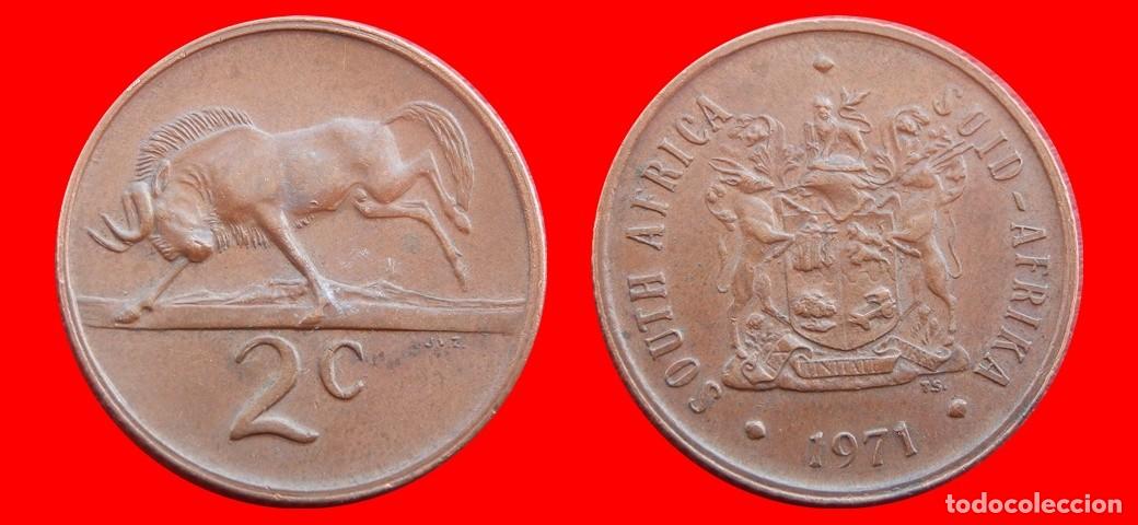 Monete antiche di Africa: 2 CENTAVOS 1971 SUDAFRICA-150368