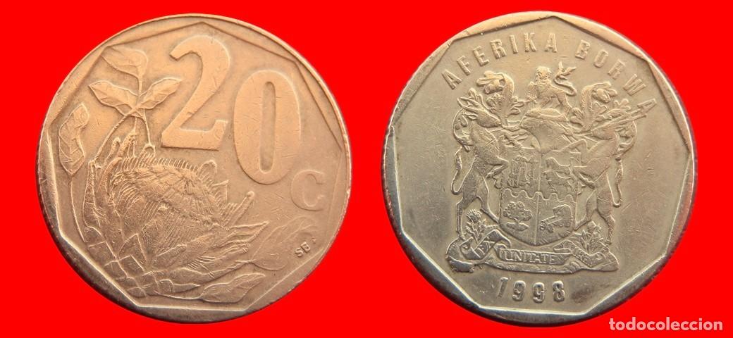 Monete antiche di Africa: 20 CENTAVOS 1998 SUDAFRICA-150377