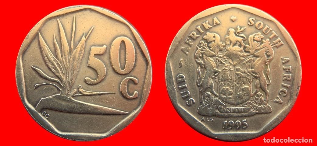 Monedas antiguas de &Aacute;frica: 50 CENTAVOS 1995 SUDAFRICA-150379