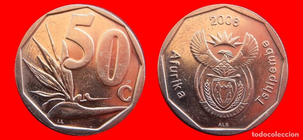 Monedas antiguas de &Aacute;frica: 50 CENTAVOS 2008 SUDAFRICA-150381