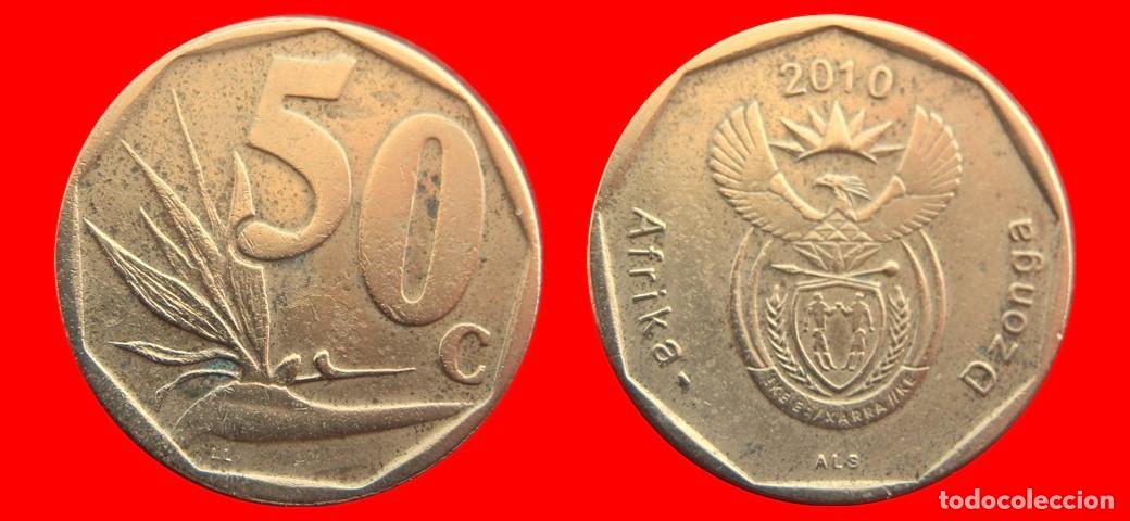 Monedas antiguas de &Aacute;frica: 50 CENTAVOS 2010 SUDAFRICA-150383