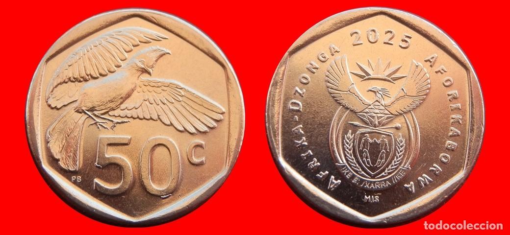 Monedas antiguas de &Aacute;frica: 50 CENTAVOS 2025 SUDAFRICA-150384