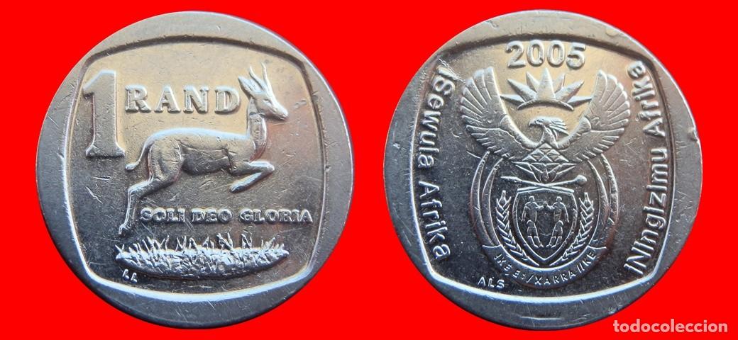 Monedas antiguas de &Aacute;frica: 1 RAND 2005 SUDAFRICA-150385