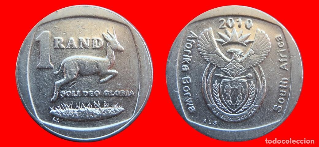 Monedas antiguas de &Aacute;frica: 1 RAND 2010 SUDAFRICA-150386