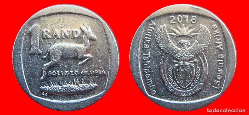 Monedas antiguas de &Aacute;frica: 1 RAND 2018 SUDAFRICA-150388