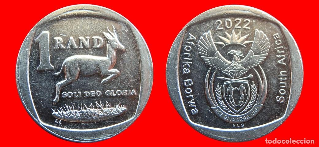 Monedas antiguas de &Aacute;frica: 1 RAND 2022 SUDAFRICA-150390