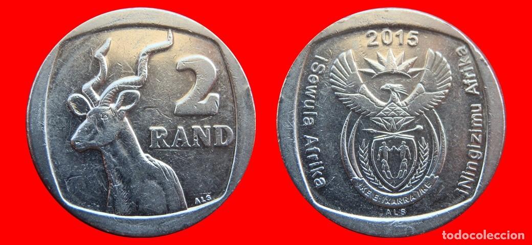 Monedas antiguas de &Aacute;frica: 2 RAND 2015 SUDAFRICA-150392