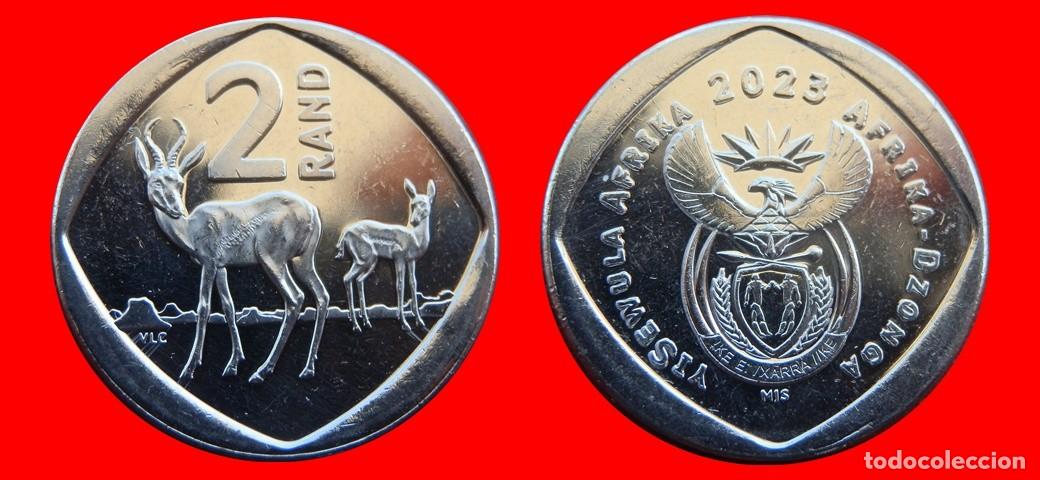 Monedas antiguas de &Aacute;frica: 2 RAND 2023 SUDAFRICA-150395