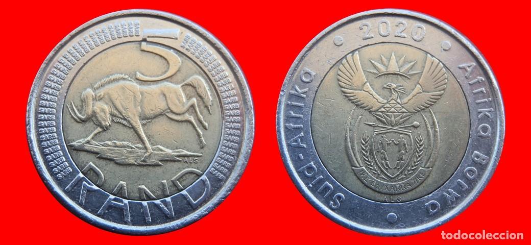 Monedas antiguas de &Aacute;frica: 5 RAND 2020 SUDAFRICA-150405