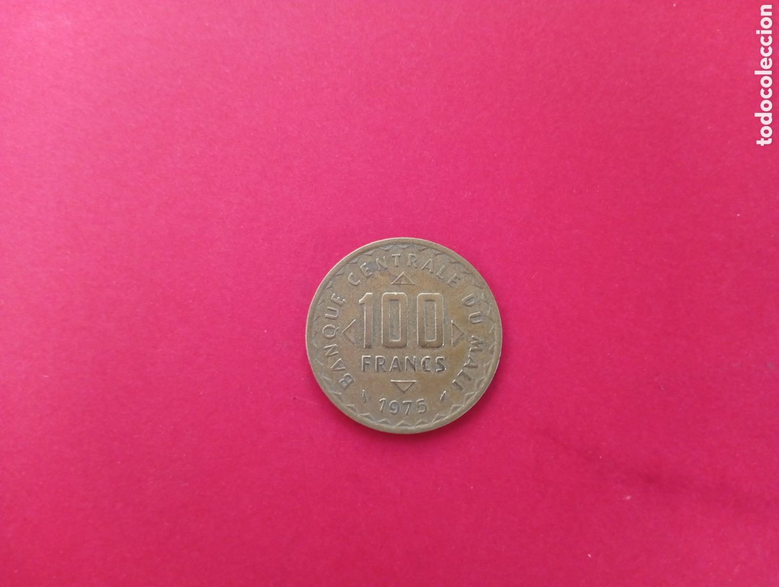 Monedas antiguas de &Aacute;frica: 100 francos de Mali 1975