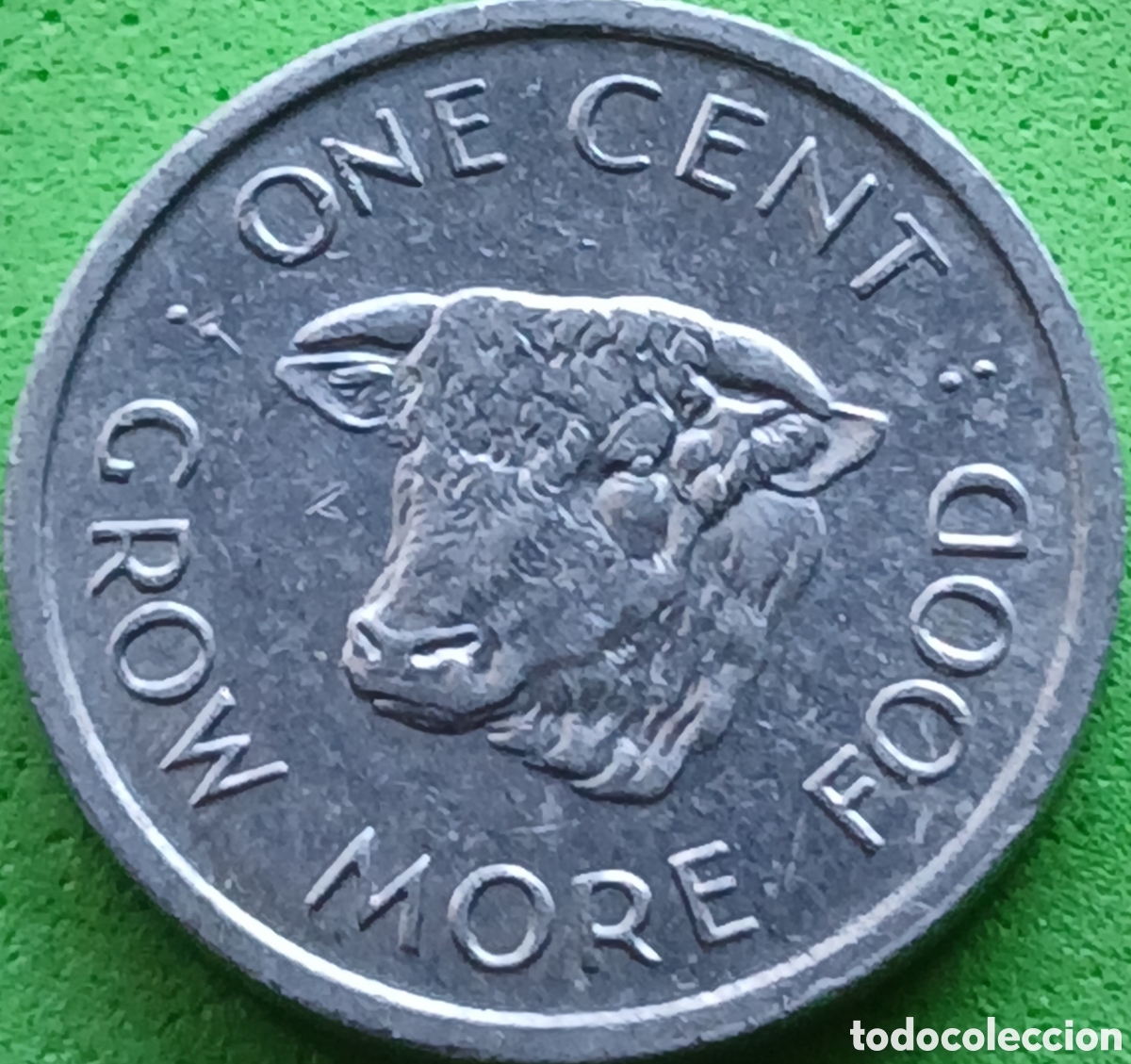 Monedas antiguas de &Aacute;frica: Seychelles one cent 1972 km#17 FAO
