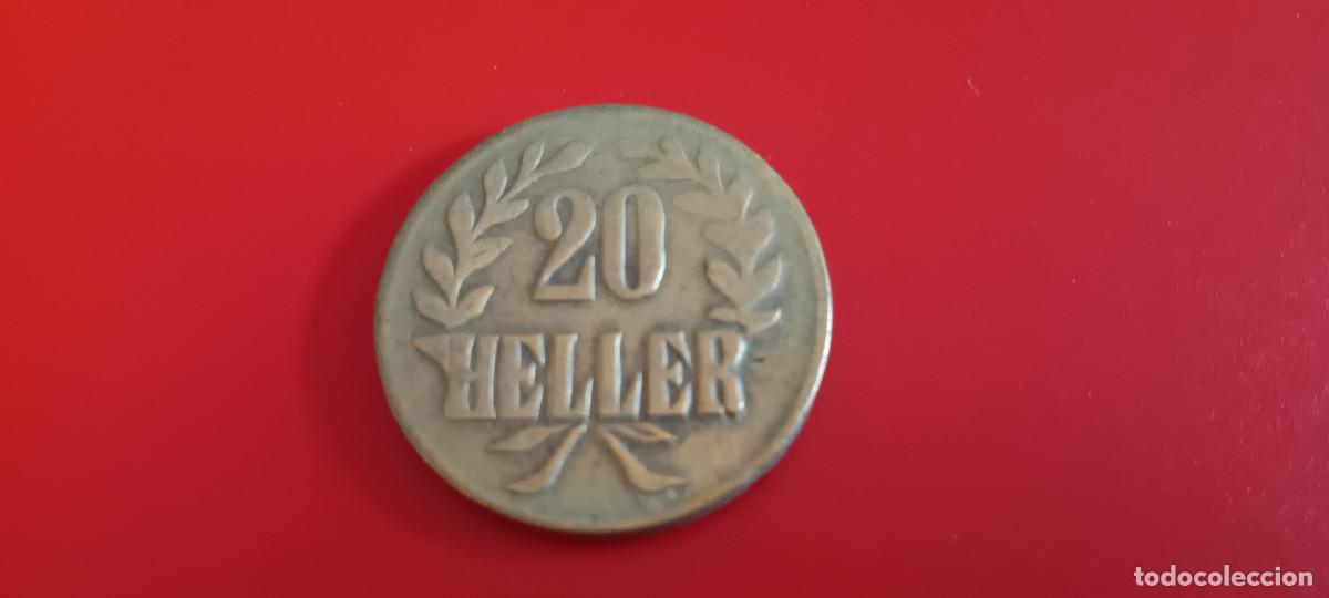 Monedas antiguas de &Aacute;frica: AFRICA ORIENTAL ALEMANA 20 HELLER 1916 T
