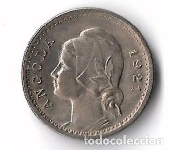 Monedas antiguas de &Aacute;frica: Moneda de Angola de 20 Centavos (1921) en excelente estado de conservaci&oacute;n