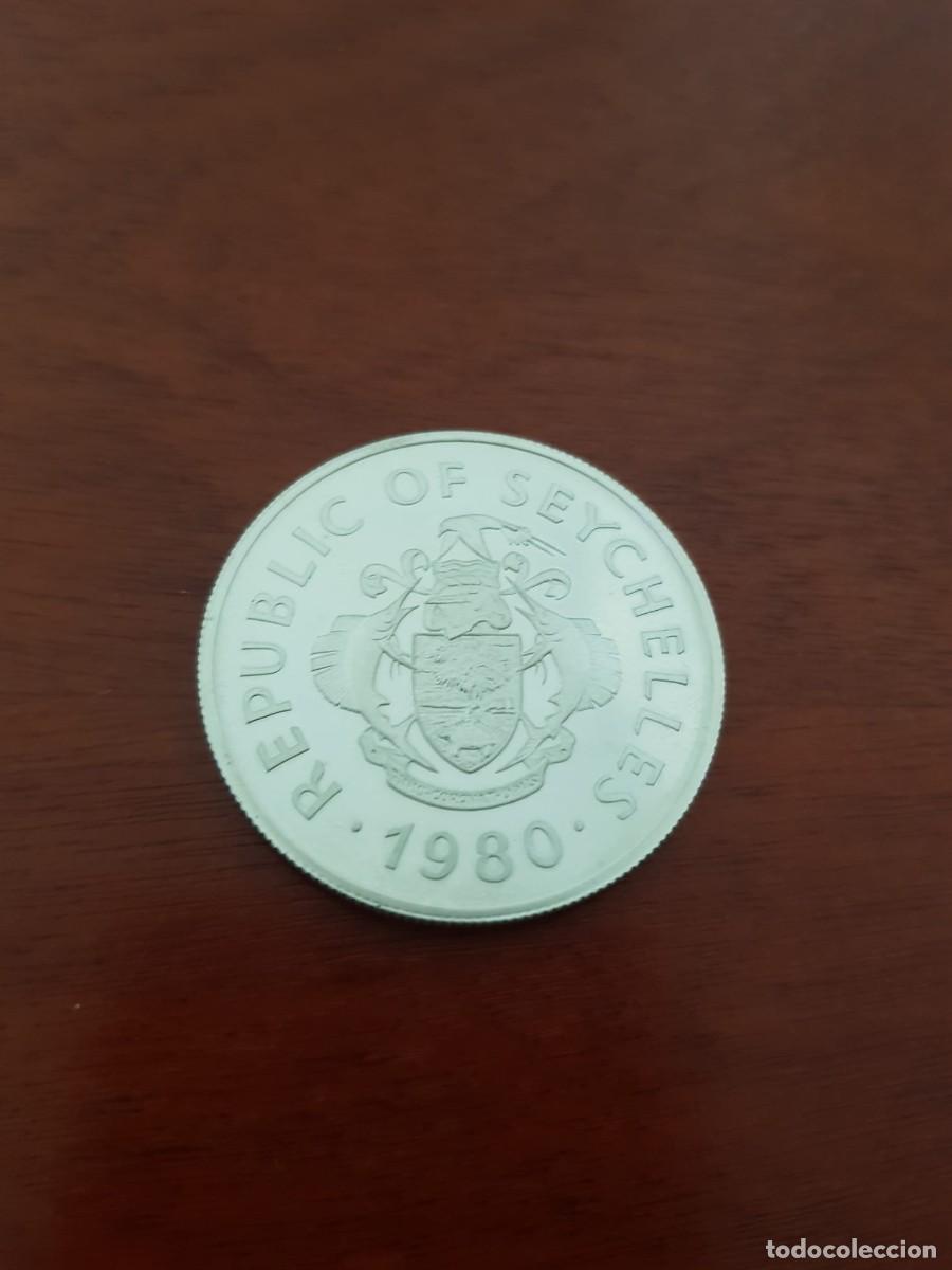 Monedas antiguas de &Aacute;frica: SEYCHELLES-50 RUPIAS-1980-PLATA
