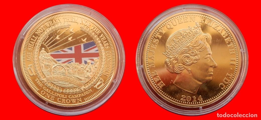 Monedas antiguas de &Aacute;frica: 1 CORONA 2014 SIN CIRCULAR TRISTAN DE ACU&Ntilde;A-9102SC