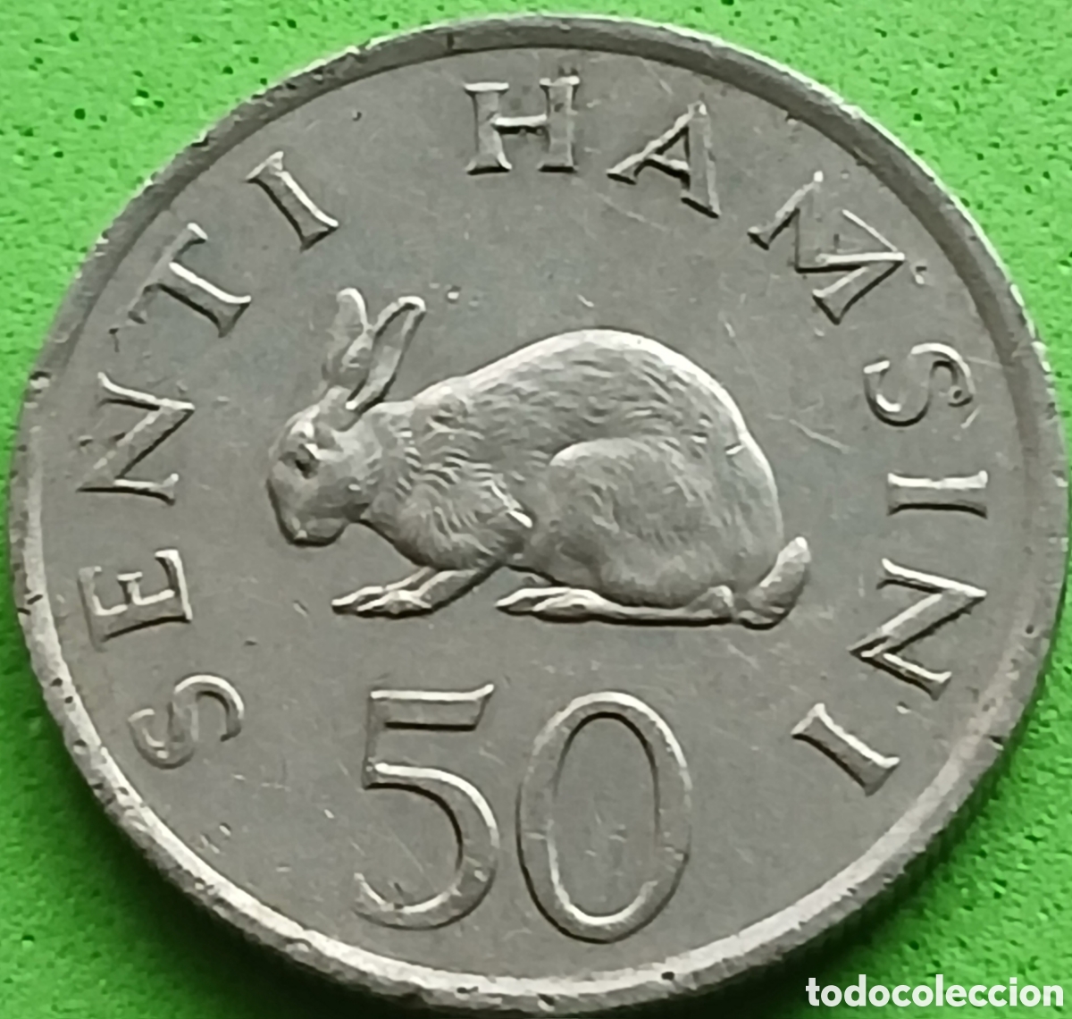 Monedas antiguas de &Aacute;frica: Tanzania 50 senti 1983 km#3 poco com&uacute;n