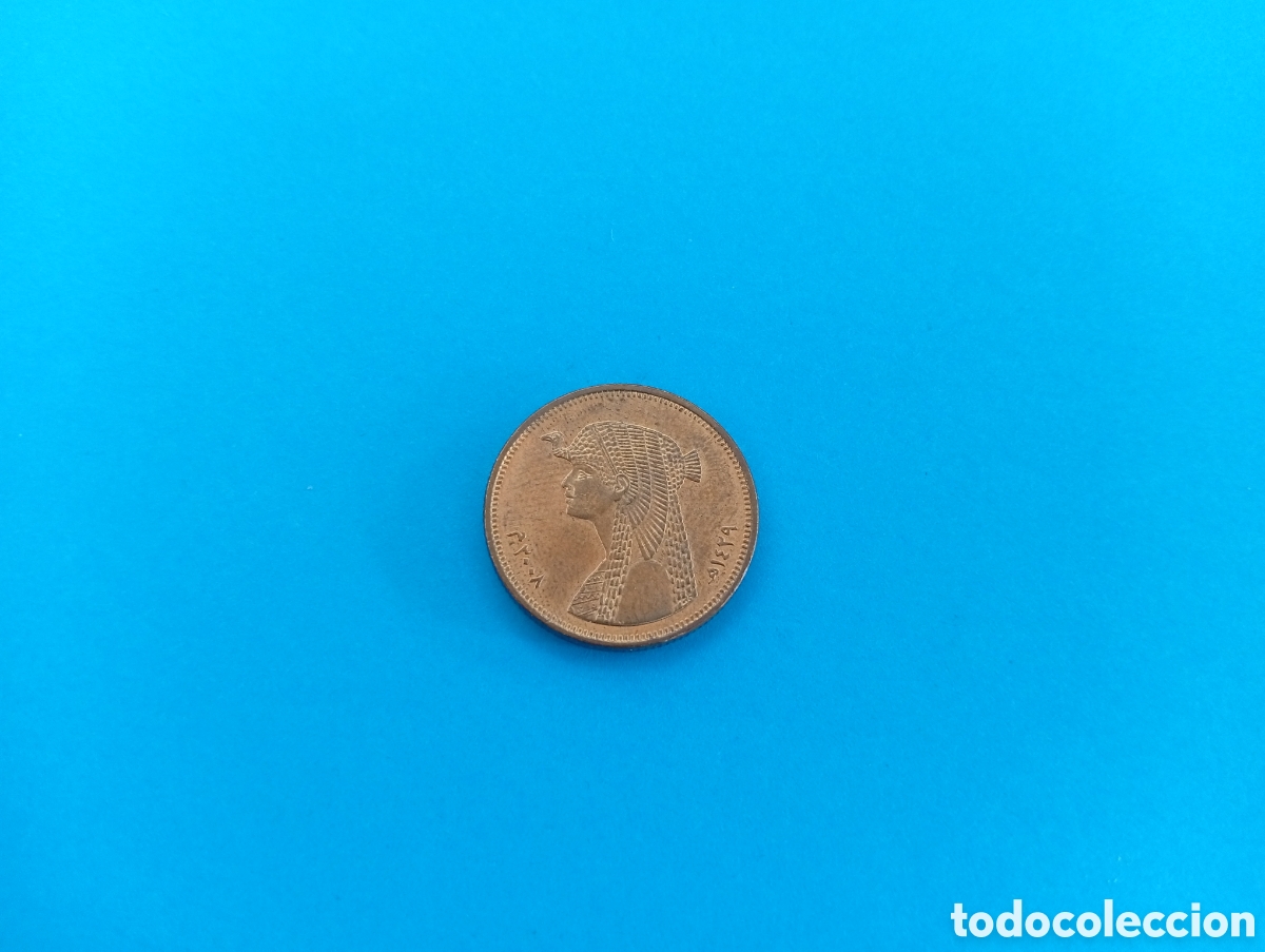 Monedas antiguas de &Aacute;frica: 50 piastras de Egipto 2008