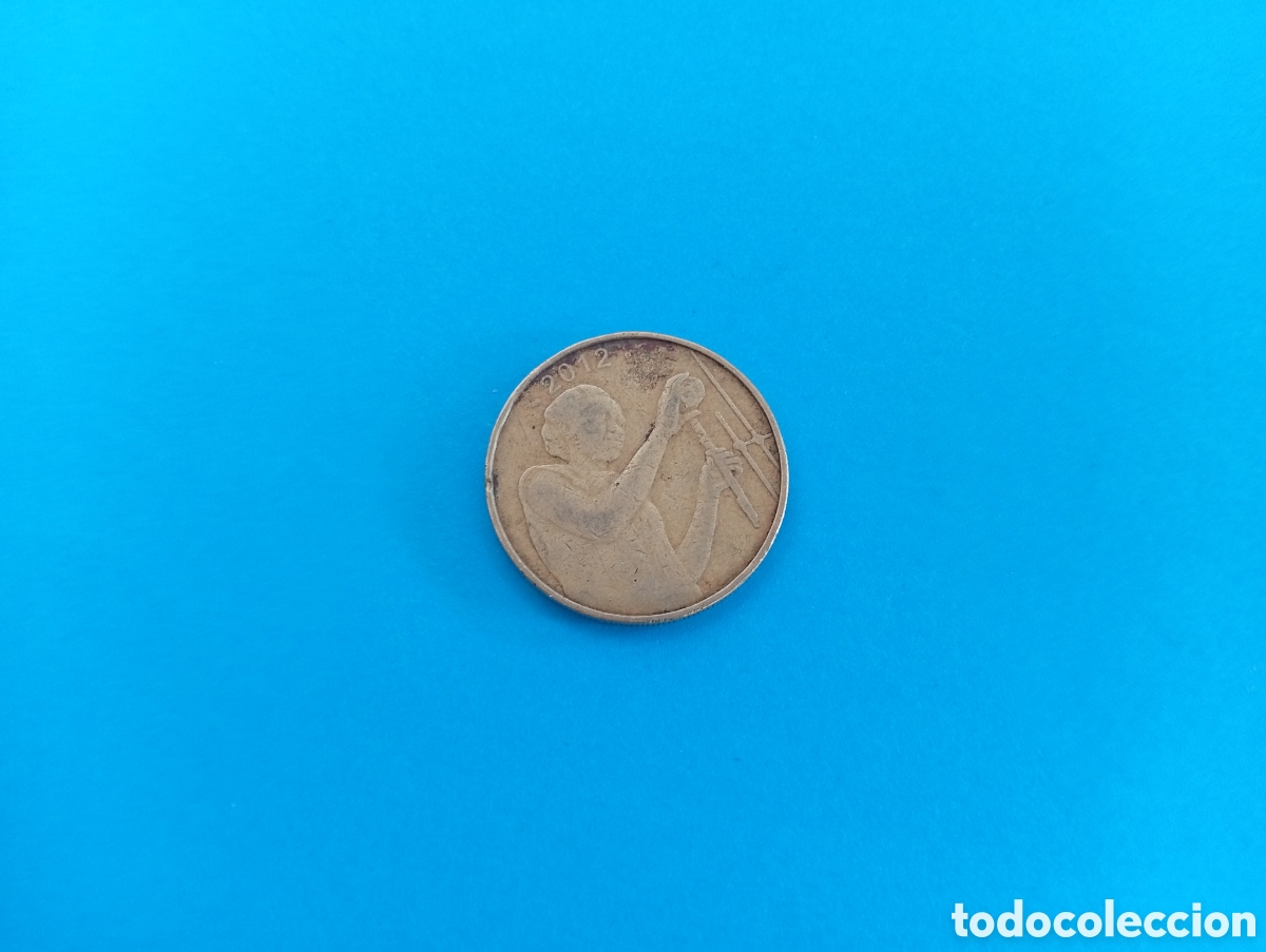 Monedas antiguas de &Aacute;frica: 25 francos &Aacute;frica Oeste 2012