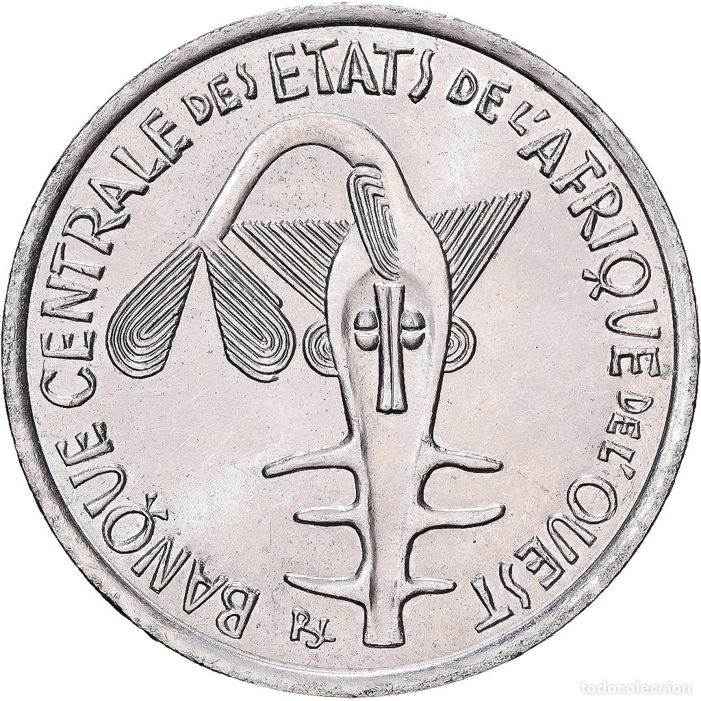 Monedas antiguas de &Aacute;frica: [#1513358] Estados del &Aacute;frica Occidental, 100 Francs, 2002, N&iacute;quel, EBC+, KM:4