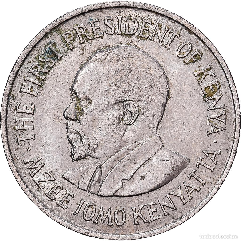 Monedas antiguas de &Aacute;frica: [#1513375] Moneda, Kenia, Shilling, 1971, MBC, Cobre - n&iacute;quel, KM:14
