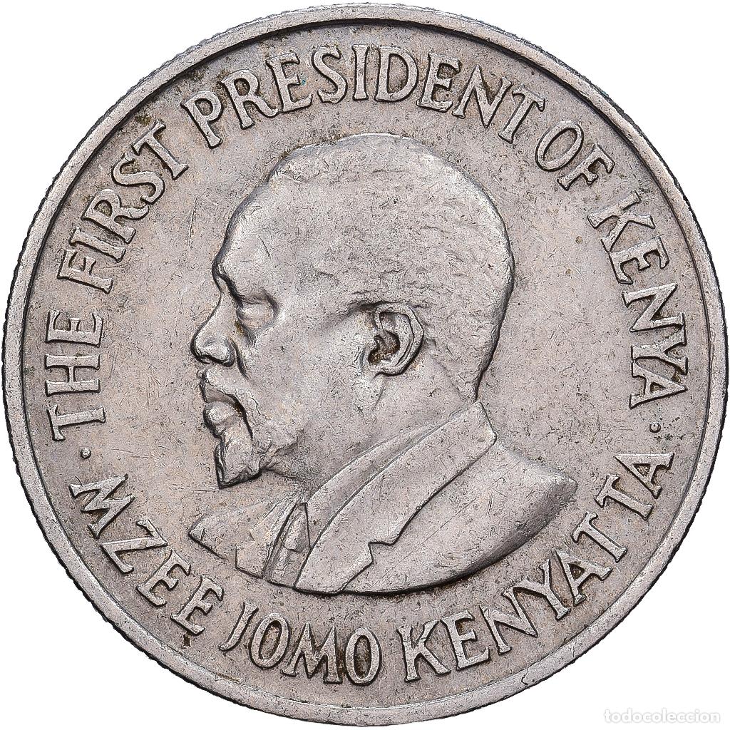 Monedas antiguas de &Aacute;frica: [#1513382] Moneda, Kenia, 50 Cents, 1971, MBC, Cobre - n&iacute;quel, KM:13