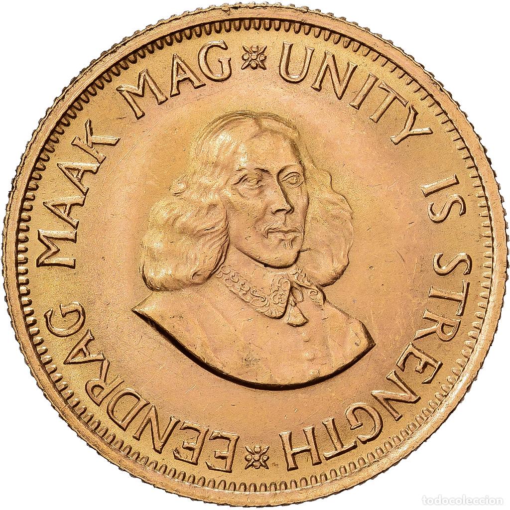 Monedas antiguas de &Aacute;frica: [#1551258] Sud&aacute;frica, 2 Rand, 1965, Oro, EBC, KM:64