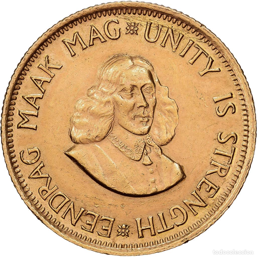 Monedas antiguas de &Aacute;frica: [#1551129] Sud&aacute;frica, 2 Rand, 1968, Oro, EBC, KM:64