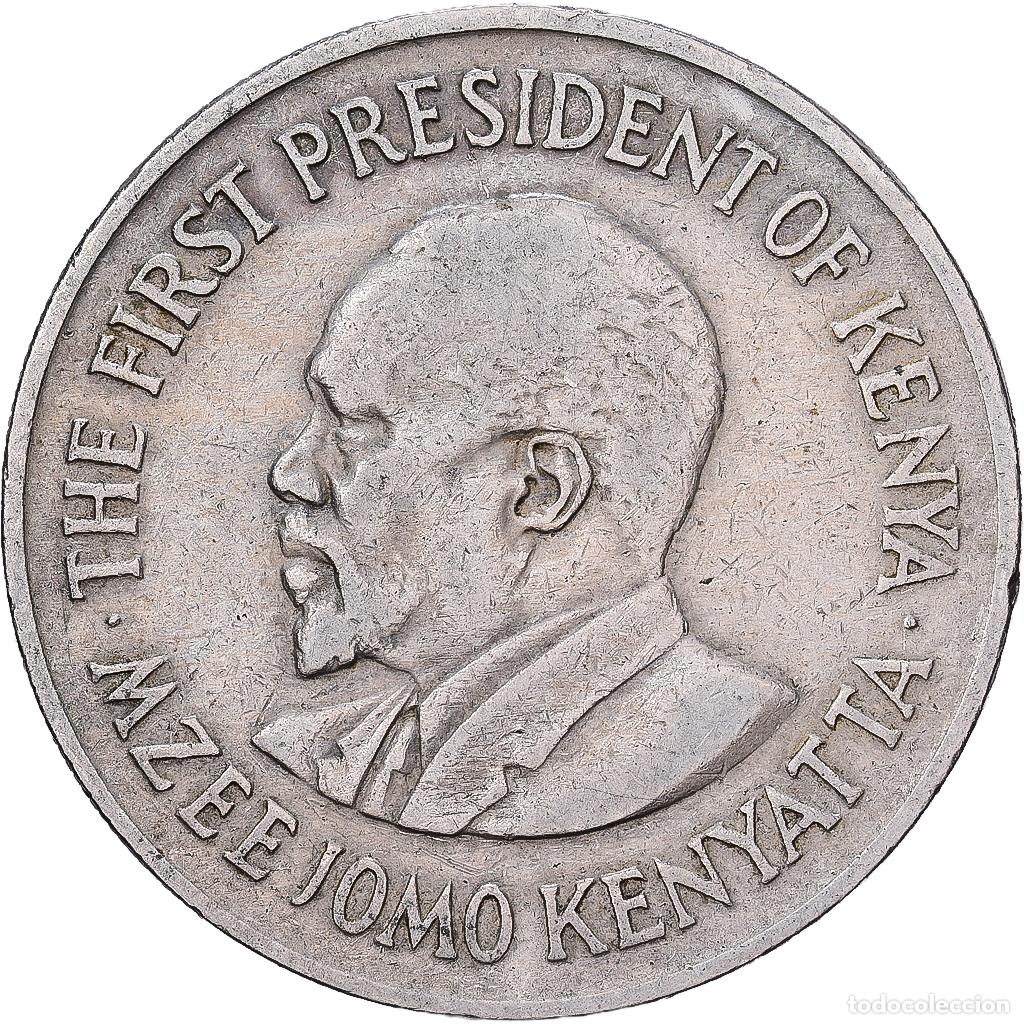 Monedas antiguas de &Aacute;frica: [#1513434] Kenia, Shilling, 1971, British Royal Mint, Cobre - n&iacute;quel, MBC, KM:20