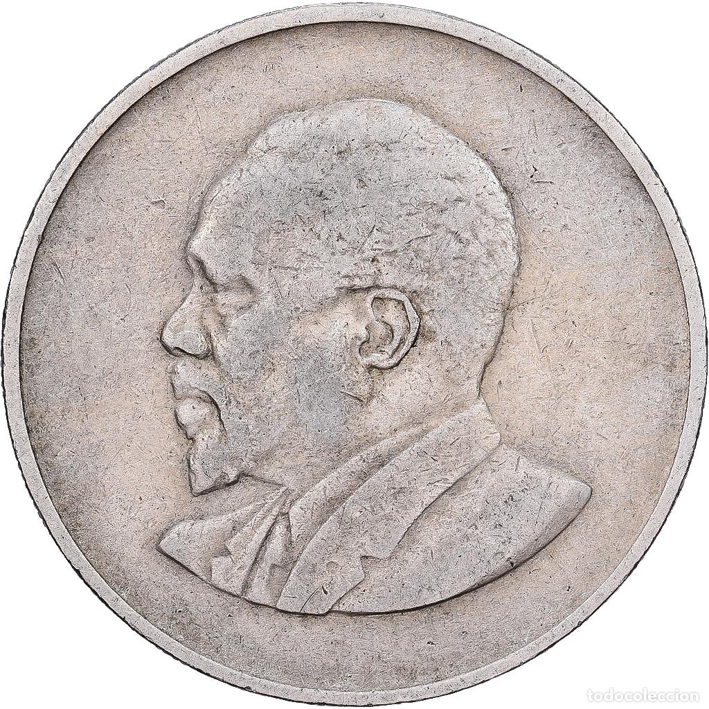 Monedas antiguas de &Aacute;frica: [#1513451] Moneda, Kenia, Shilling, 1967, MBC, Cobre - n&iacute;quel, KM:5