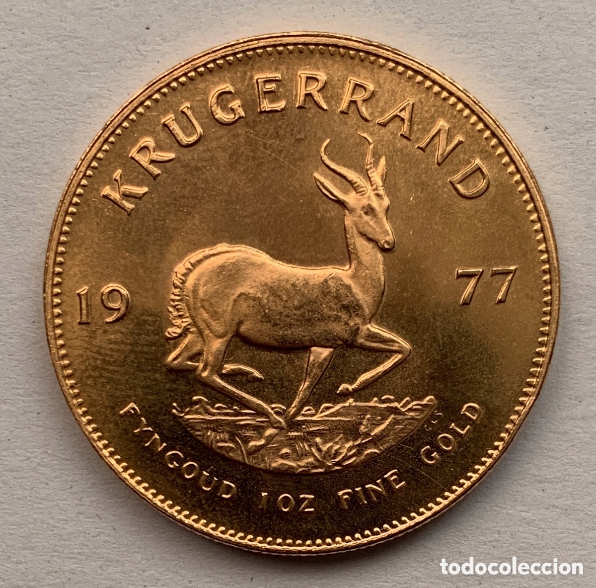 Monedas antiguas de &Aacute;frica: 1 KRUGERRAND ORO 1977 SUD-AFRICA 1 ONZA