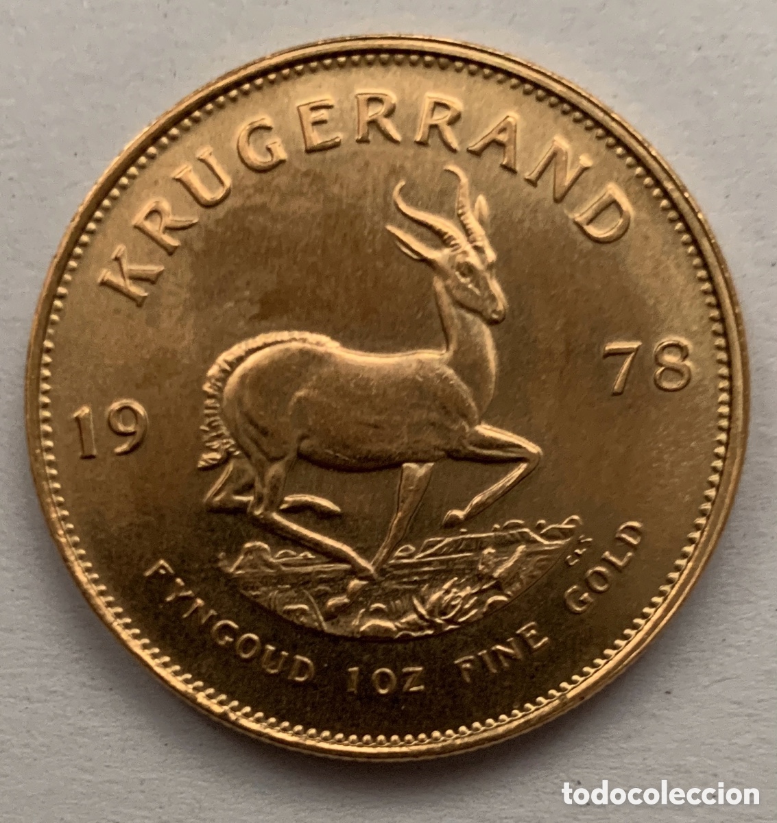 Monedas antiguas de &Aacute;frica: 1 KRUGERRAND ORO 1978 SUD-AFRICA 1 ONZA