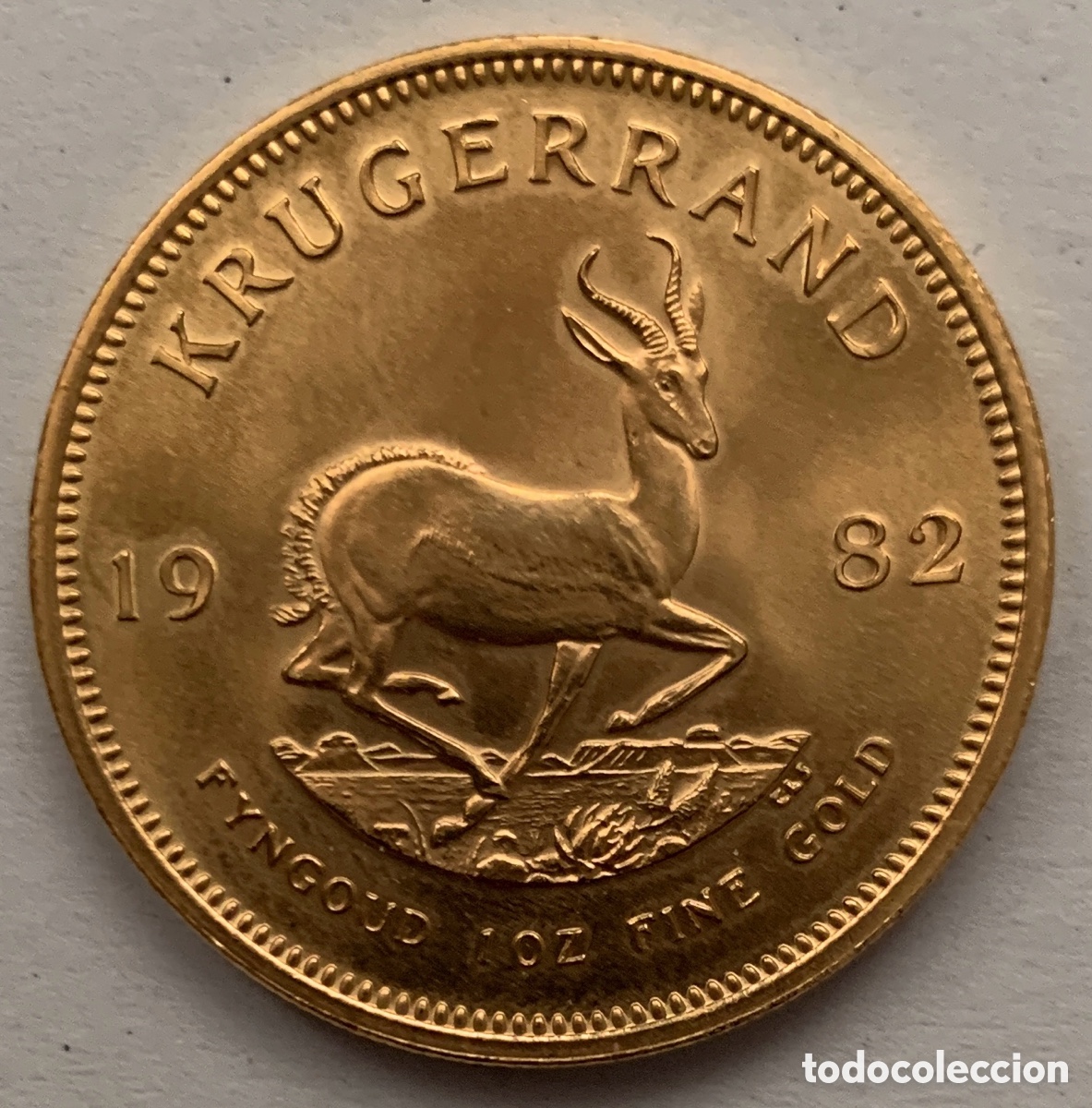 Monedas antiguas de &Aacute;frica: 1 KRUGERRAND ORO 1982 SUD-AFRICA 1 ONZA