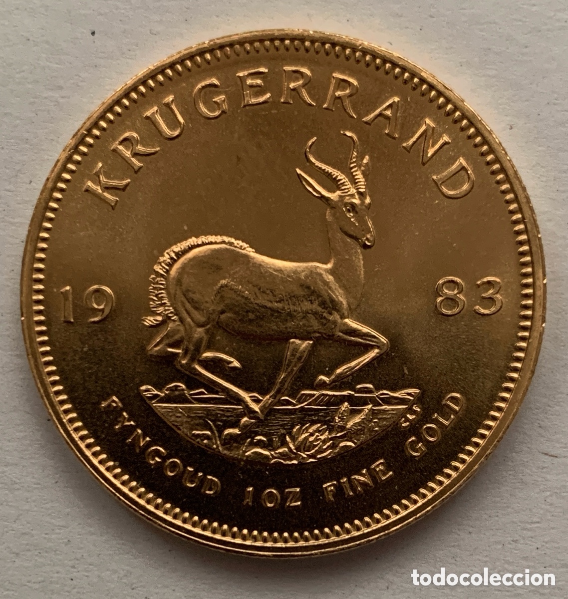 Monedas antiguas de &Aacute;frica: 1 KRUGERRAND ORO 1983 SUD-AFRICA 1 ONZA