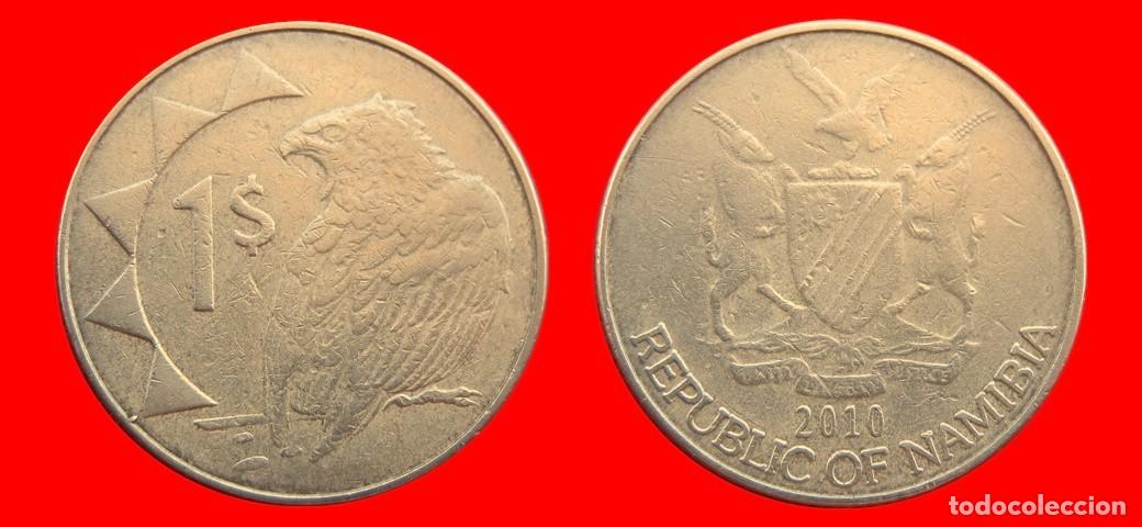 Monedas antiguas de &Aacute;frica: 1 DOLAR 2010 NAMIBIA-150901 - Foto 1