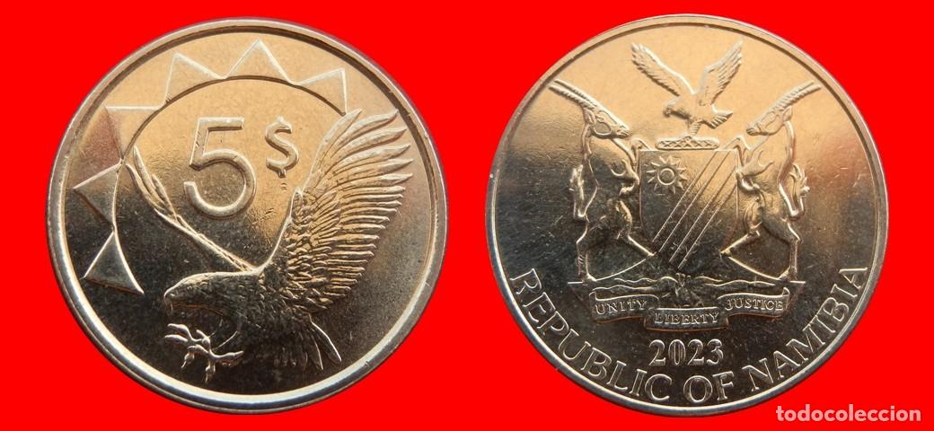 Monedas antiguas de &Aacute;frica: 5 DOLARES 2023 NAMIBIA-150904