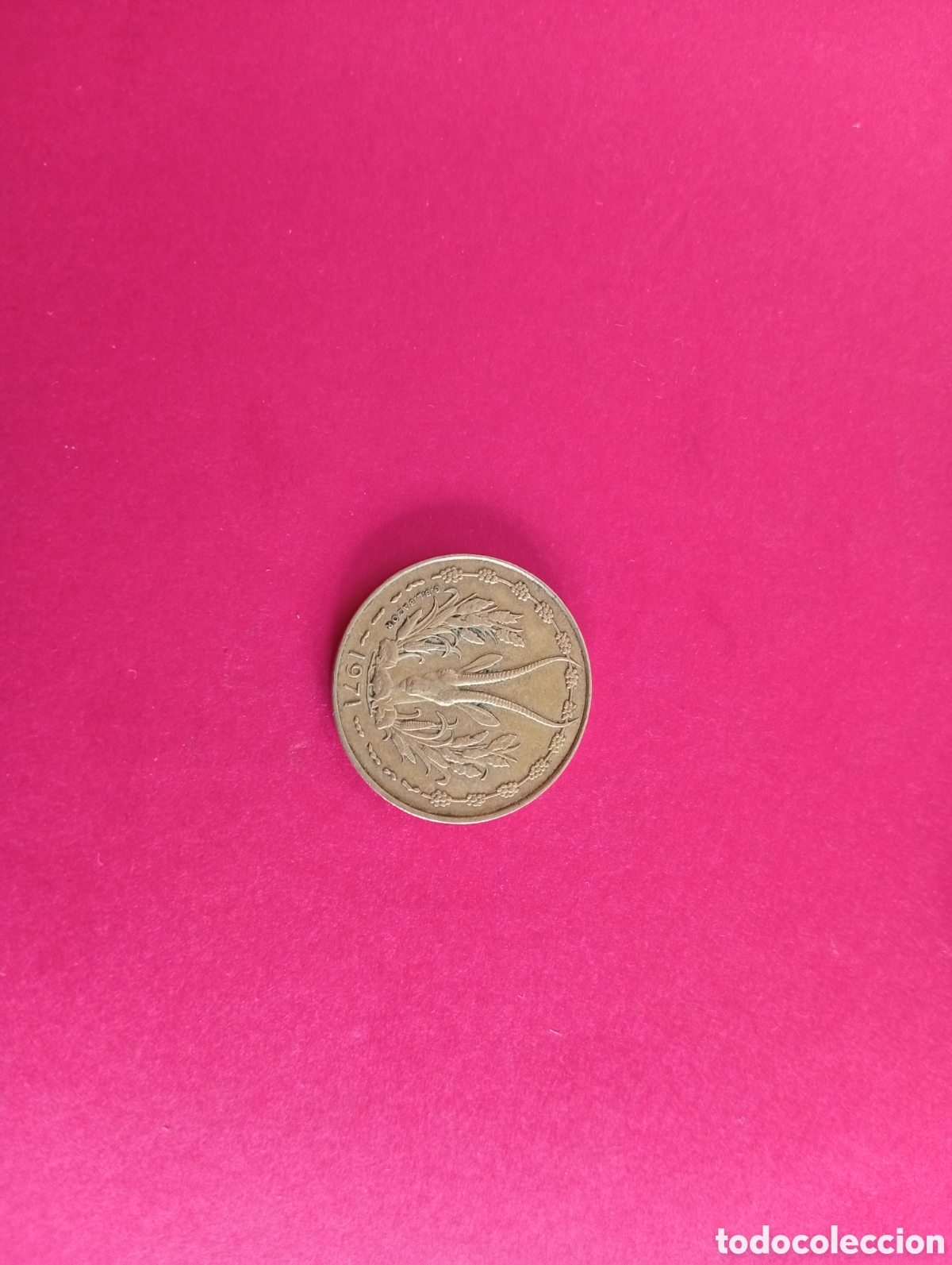Monedas antiguas de &Aacute;frica: 10 francos &Aacute;frica Oeste 1971