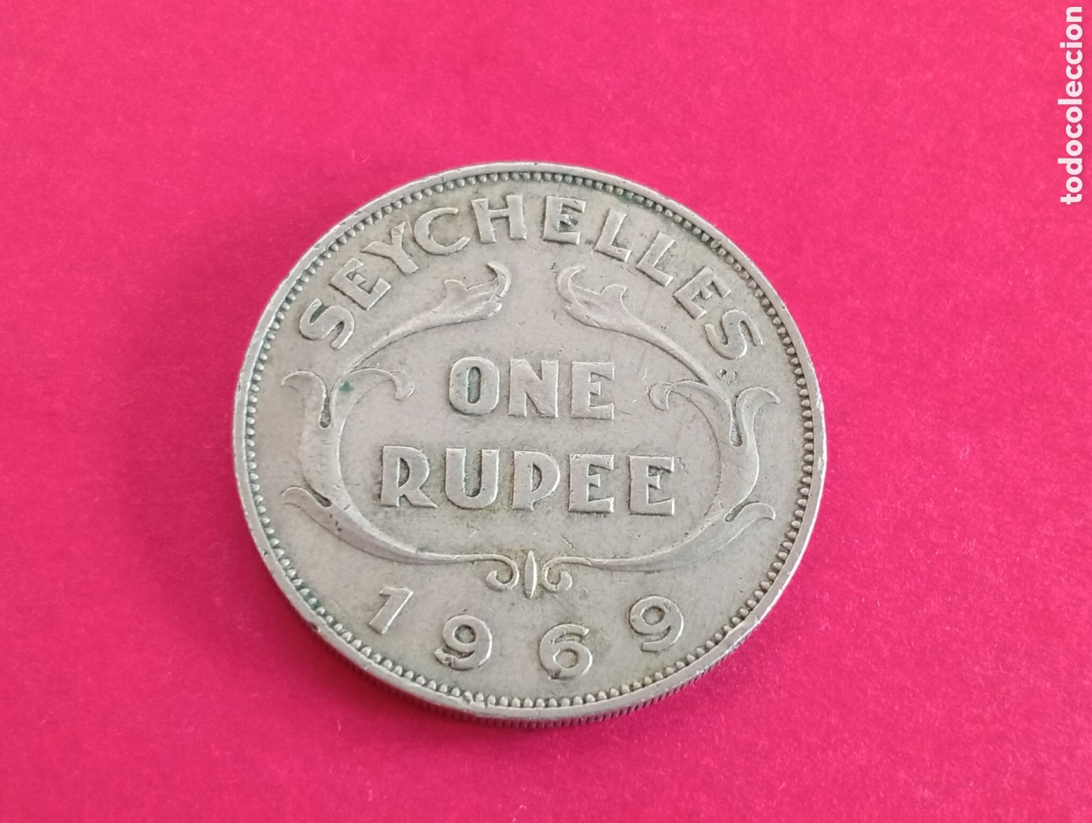 Monedas antiguas de &Aacute;frica: 1 rupia de Seychelles 1969 - Foto 1
