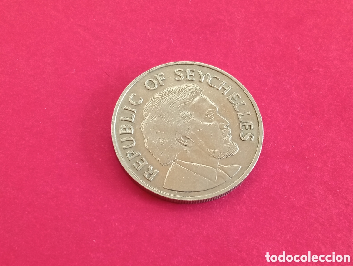 Monedas antiguas de &Aacute;frica: 50 cents Seychelles 1976